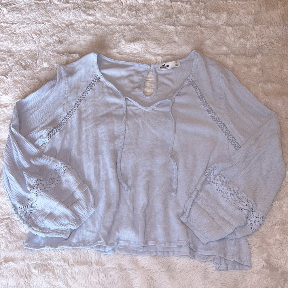 Baby blue dress shirt